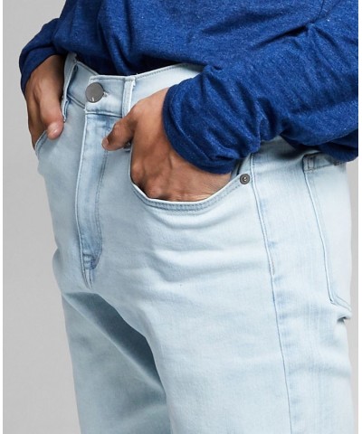 Men's Slim-Fit Stretch Jeans Super Light Blue Wash $18.89 Jeans