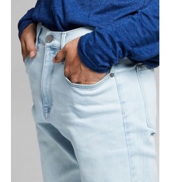 Men's Slim-Fit Stretch Jeans Super Light Blue Wash $18.89 Jeans