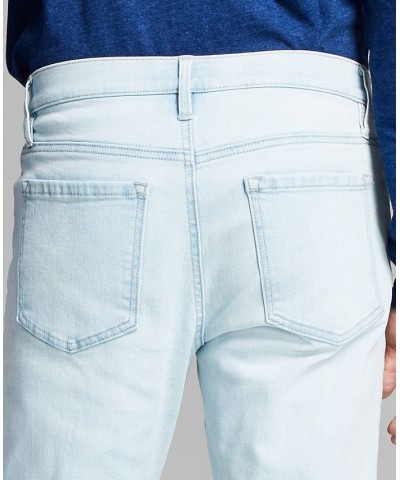 Men's Slim-Fit Stretch Jeans Super Light Blue Wash $18.89 Jeans