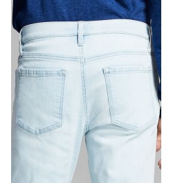 Men's Slim-Fit Stretch Jeans Super Light Blue Wash $18.89 Jeans