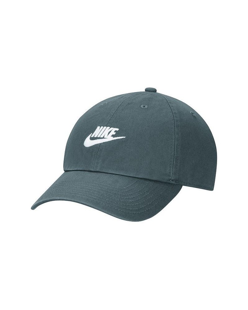 Men's Navy Futura Heritage86 Adjustable Hat Dark Green $16.10 Hats