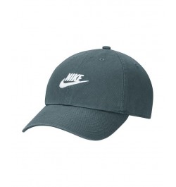 Men's Navy Futura Heritage86 Adjustable Hat Dark Green $16.10 Hats