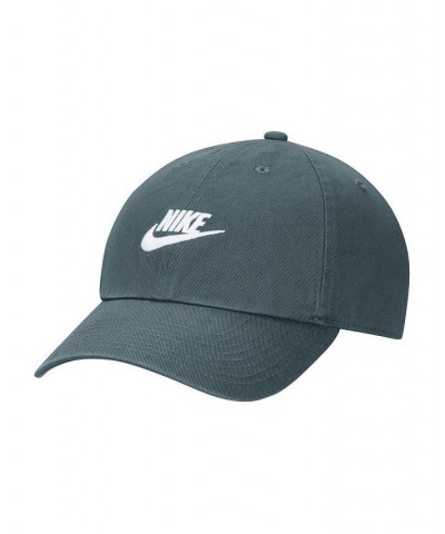 Men's Navy Futura Heritage86 Adjustable Hat Dark Green $16.10 Hats