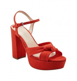 Women's Deren Platform High Heel Sandals PD06 $52.32 Shoes