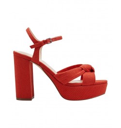 Women's Deren Platform High Heel Sandals PD06 $52.32 Shoes