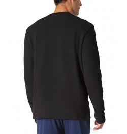 Men's Lacoste Thermal Shirt Black $12.77 Pajama