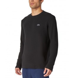 Men's Lacoste Thermal Shirt Black $12.77 Pajama