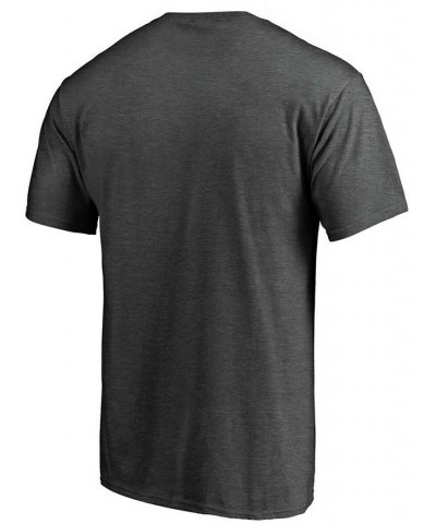 Men's Heathered Charcoal Houston Texans Victory Arch T-shirt $12.71 T-Shirts