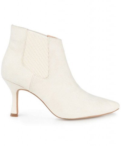 Women's Elitta Booties Ivory $44.65 Shoes