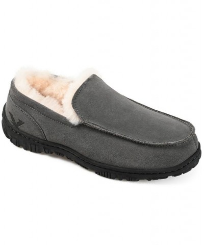 Men's Walkabout Moccasin Slippers Gray $43.50 Shoes