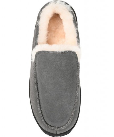 Men's Walkabout Moccasin Slippers Gray $43.50 Shoes