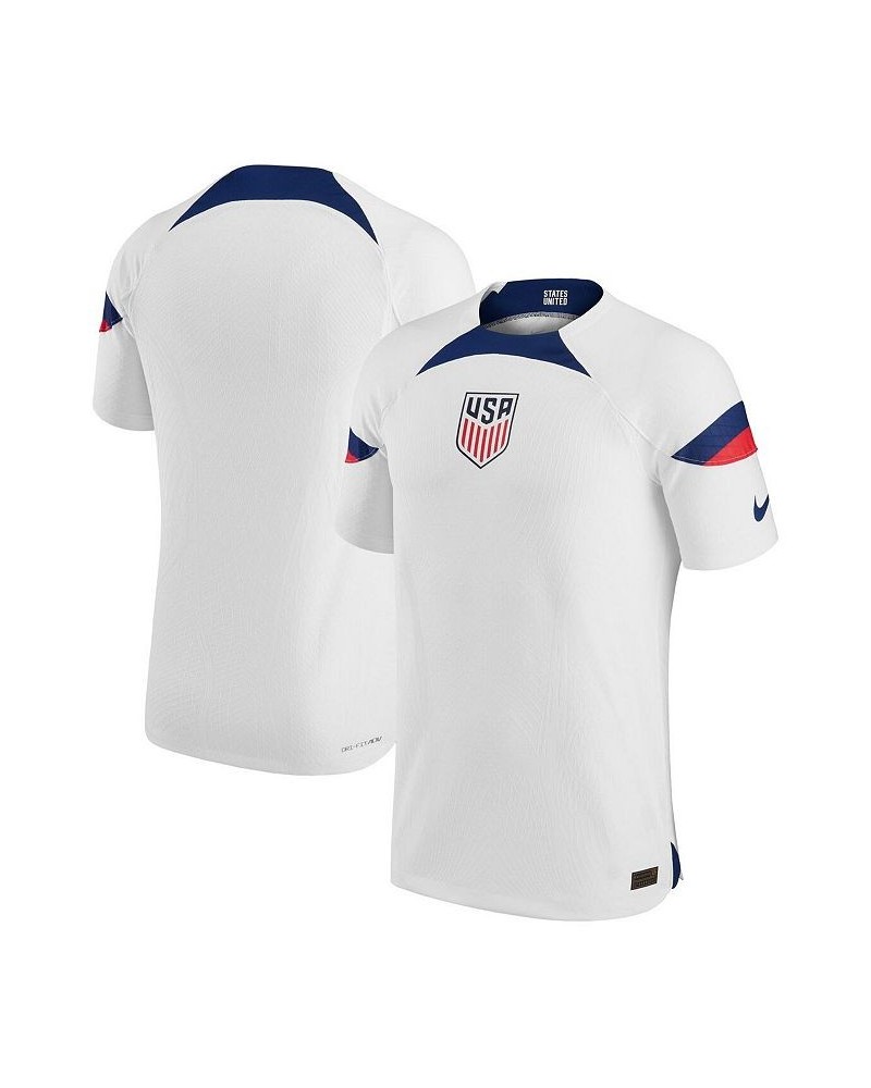 Men's White Usmnt 2022/23 Home Vapor Match Authentic Blank Jersey $60.28 Jersey