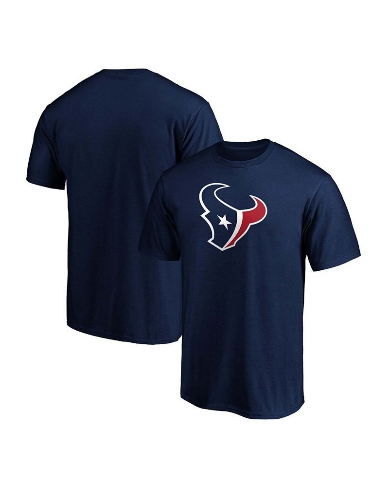 Men's Navy Houston Texans Big and Tall Primary Team Logo T-shirt $19.03 T-Shirts