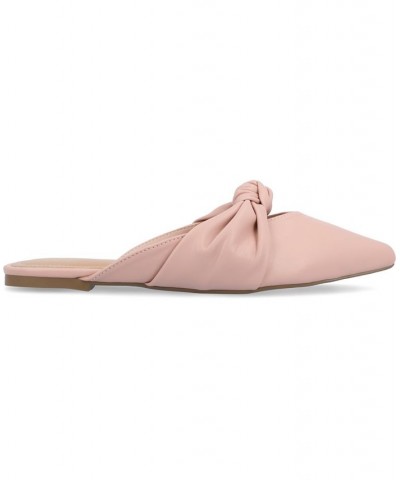 Women's Salinn Knotted Flats Pink $36.80 Shoes