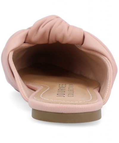 Women's Salinn Knotted Flats Pink $36.80 Shoes