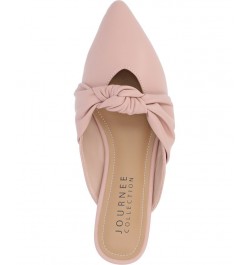 Women's Salinn Knotted Flats Pink $36.80 Shoes