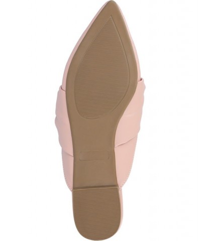 Women's Salinn Knotted Flats Pink $36.80 Shoes