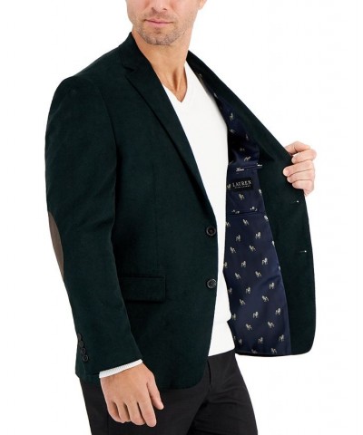 Men's Classic-Fit Ultraflex Corduroy Sport Coat Green $40.96 Blazers