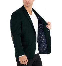 Men's Classic-Fit Ultraflex Corduroy Sport Coat Green $40.96 Blazers