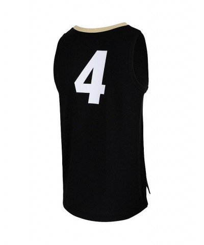 Men's 4 Black Colorado Buffaloes Team Replica Basketball Jersey $43.20 Jersey