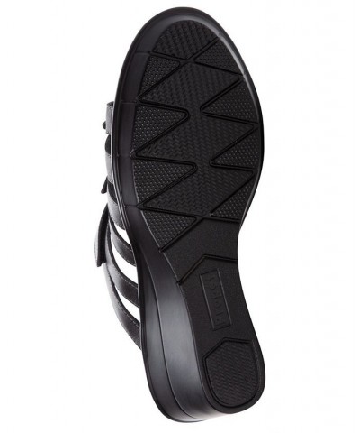 Women's Lexie Slide Sandals Black $42.73 Shoes