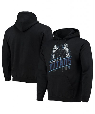 Men's Black Tennessee Titans Star Wars Empire Pullover Hoodie $25.52 Sweatshirt