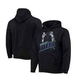 Men's Black Tennessee Titans Star Wars Empire Pullover Hoodie $25.52 Sweatshirt