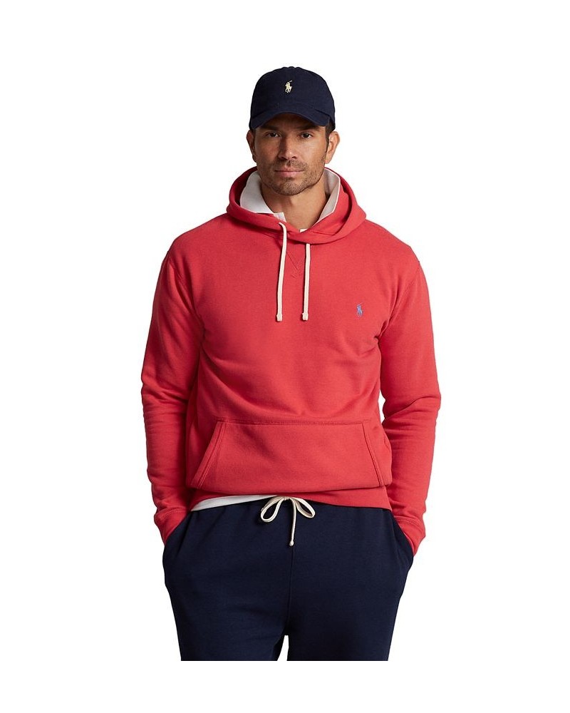 Men's Big & Tall RL Fleece Hoodie Red $41.87 Sweatshirt