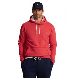 Men's Big & Tall RL Fleece Hoodie Red $41.87 Sweatshirt