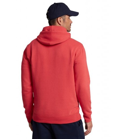 Men's Big & Tall RL Fleece Hoodie Red $41.87 Sweatshirt