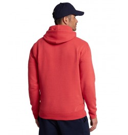 Men's Big & Tall RL Fleece Hoodie Red $41.87 Sweatshirt