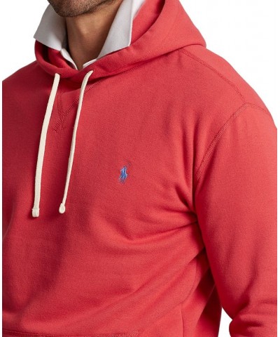 Men's Big & Tall RL Fleece Hoodie Red $41.87 Sweatshirt