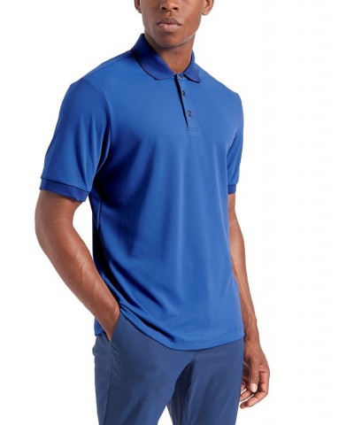 Men's 360 Motion Pique Polo Blue $44.50 Shirts