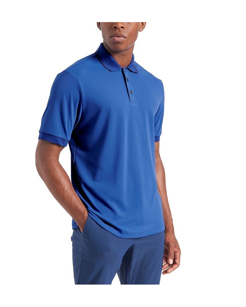 Men's 360 Motion Pique Polo Blue $44.50 Shirts