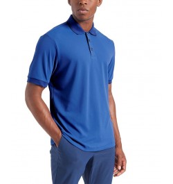 Men's 360 Motion Pique Polo Blue $44.50 Shirts