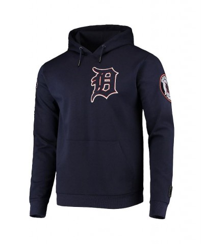 Men's Navy Detroit Tigers Team Logo Pullover Hoodie $38.50 Sweatshirt