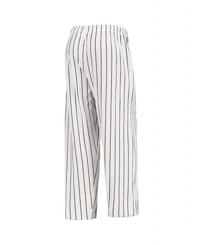 Men's White San Diego Padres Vigor Pinstripe Pants $29.69 Pajama