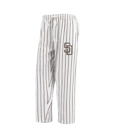 Men's White San Diego Padres Vigor Pinstripe Pants $29.69 Pajama