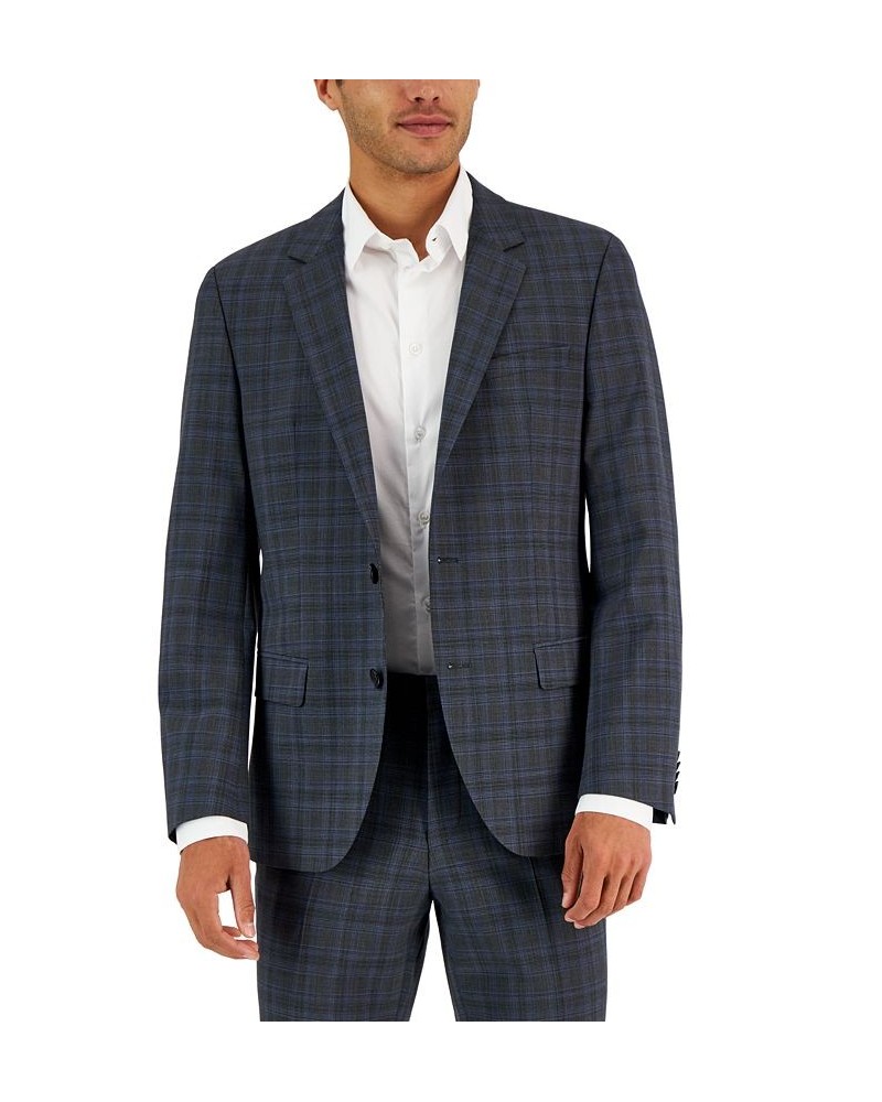 Men's Slim-Fit Suit Jacket Gray $172.90 Suits