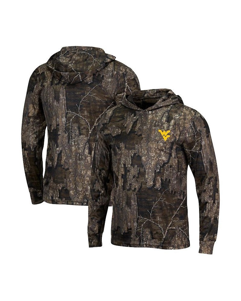 Men's Realtree Camo West Virginia Mountaineers Long Sleeve Hoodie T-shirt $26.65 T-Shirts