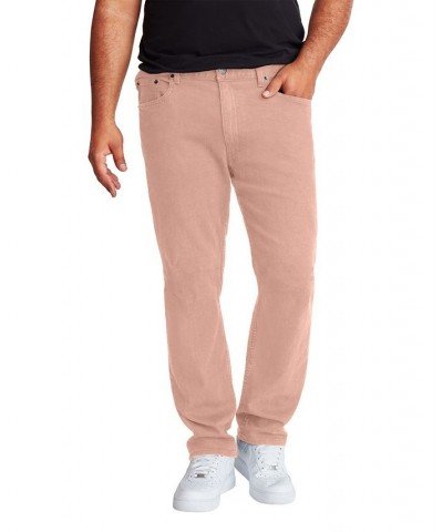 Men's Straight Fit Jeans Pink $67.94 Jeans