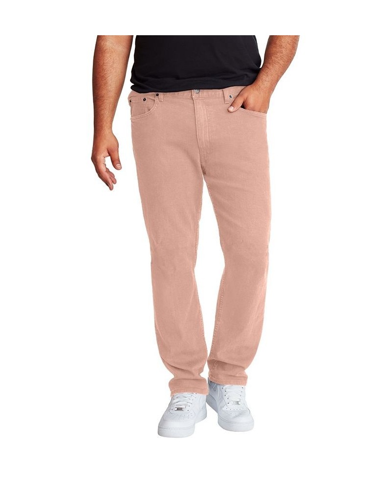 Men's Straight Fit Jeans Pink $67.94 Jeans