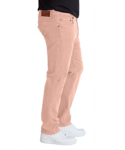 Men's Straight Fit Jeans Pink $67.94 Jeans