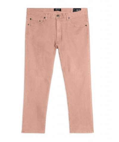 Men's Straight Fit Jeans Pink $67.94 Jeans