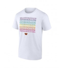 Men's Branded White Washington Commanders City Pride Team T-shirt $19.00 T-Shirts