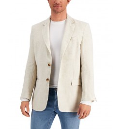 Men's 100% Linen Blazer Tan/Beige $31.32 Blazers