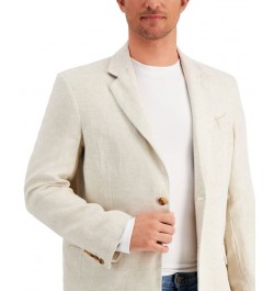 Men's 100% Linen Blazer Tan/Beige $31.32 Blazers