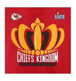 Men's Branded Red Kansas City Chiefs Super Bowl LVII Champions Last Standing Long Sleeve T-shirt $25.49 T-Shirts