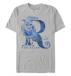 Men's Ravenclaw Short Sleeve Crew T-shirt Silver $20.29 T-Shirts