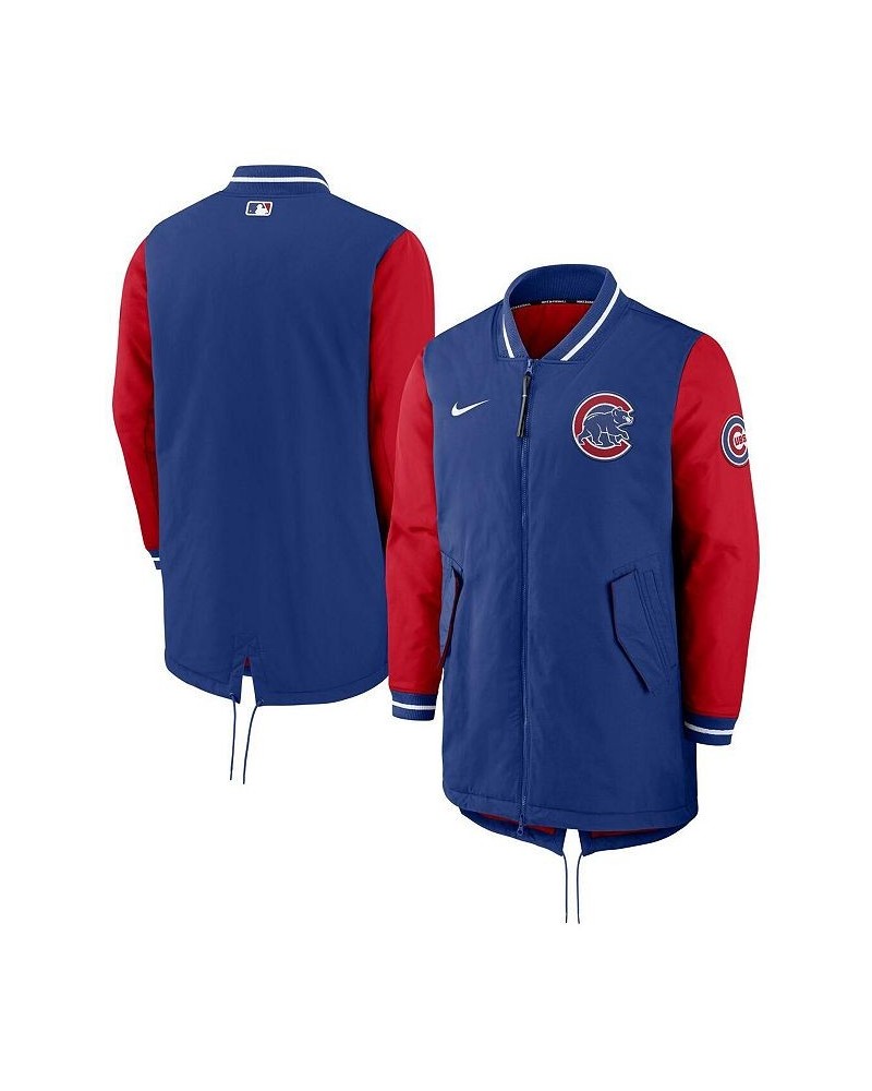 Men's Royal Chicago Cubs Dugout Performance Full-Zip Jacket $85.10 Jackets